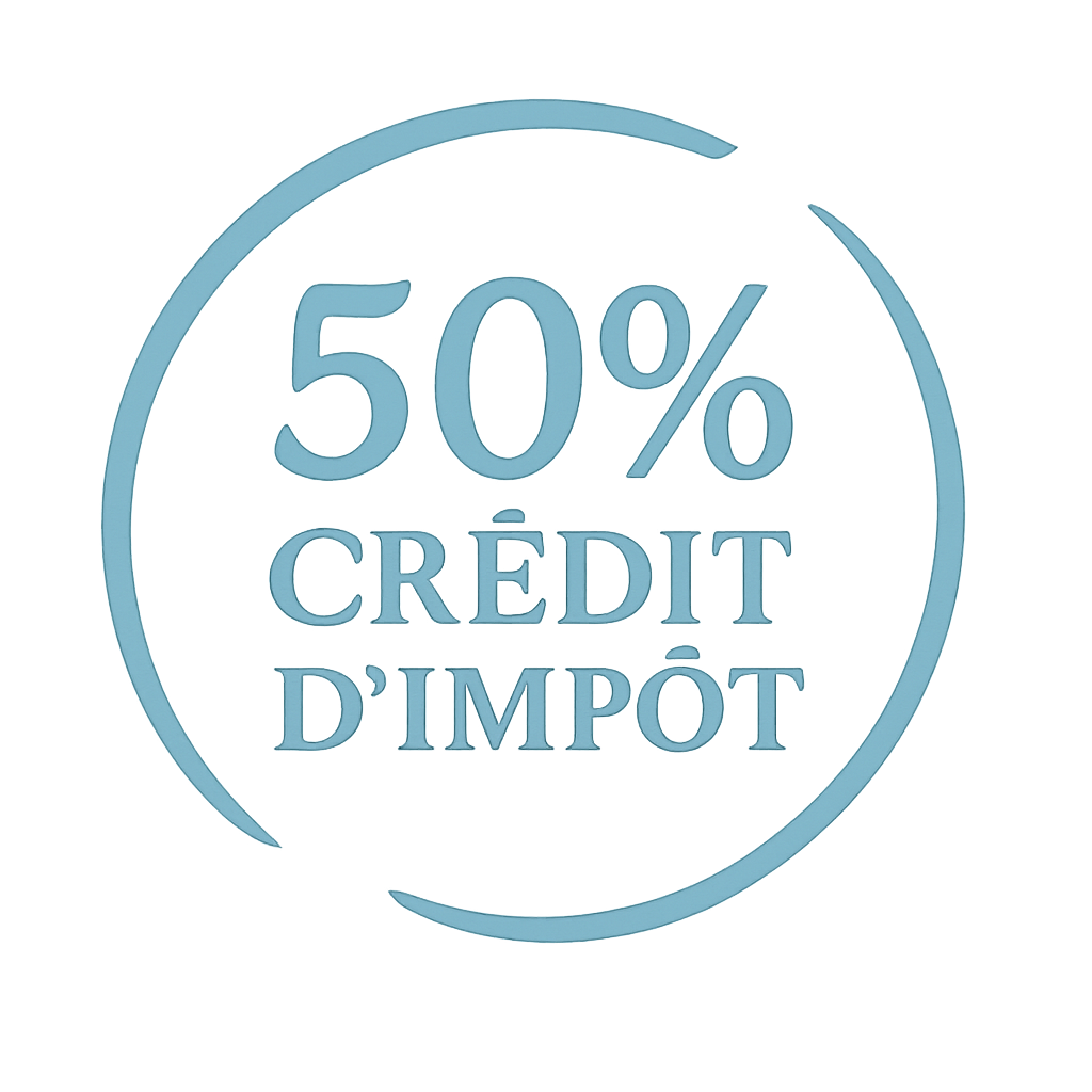 Crédit d'impôt 50%